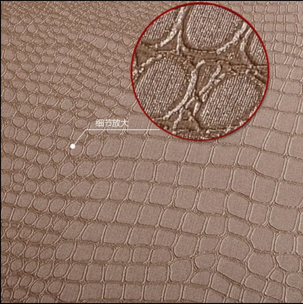 Новый высококачественный модный 3d кофейный чистый цвет животные крокодиловые