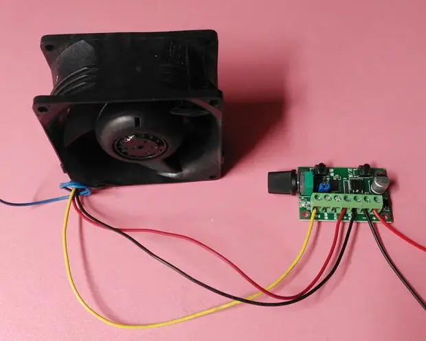 Бесступенчатый бесщеточный контроллер двигателя постоянного тока PWM регулятор