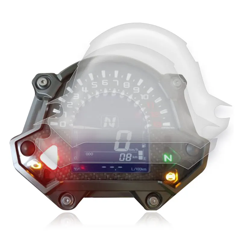 

2 pieces Motorcycle Cluster Scratch Cluster Screen Protection Film Protector For Kawasaki Z400 Z650 Z900 2017 2018 2019