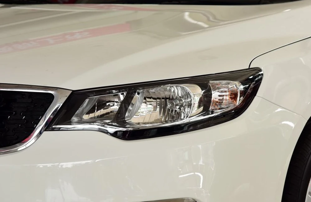 Для Kia Cerato/Forte Автомобильные фары прозрачные линзы Авто оболочка Крышка водителя и пассажира сторона