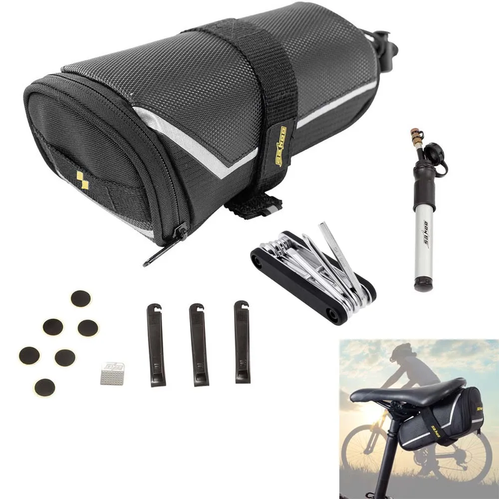 Набор для ремонта велосипедных плоских шин насос набор инструментов 7 в 1
