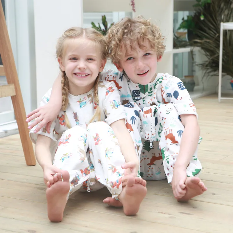 Детский спальный мешок с раздельными штанинами сезон весна лето тонкая детская