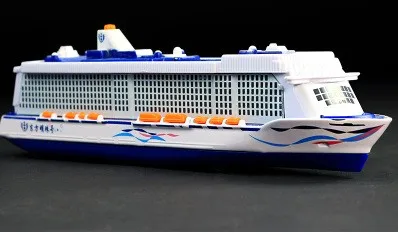 Автомобиль игрушка круиз модель корабль звуковой светильник вытянуть назад