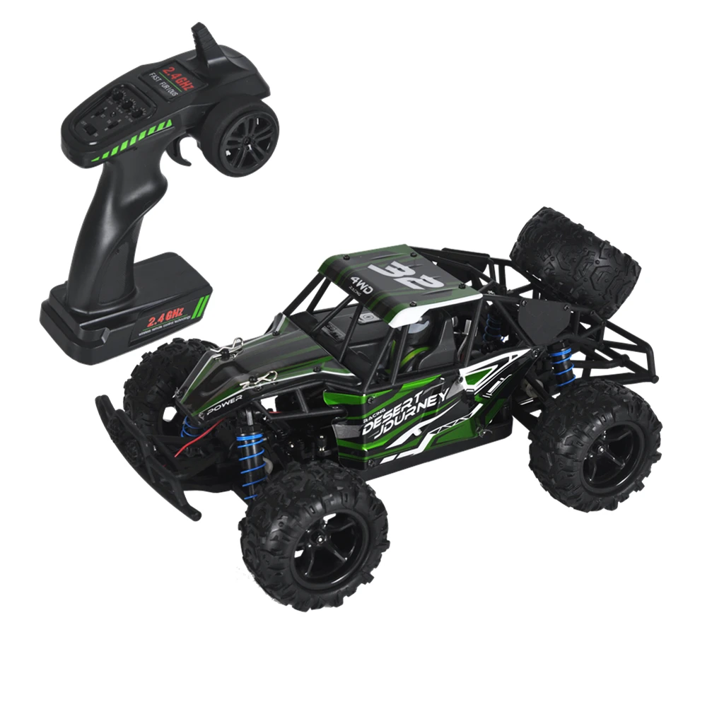 4WD 2 4G 1:18 50 км/ч Радиоуправляемый высокоскоростной внедорожник уличная Гоночная