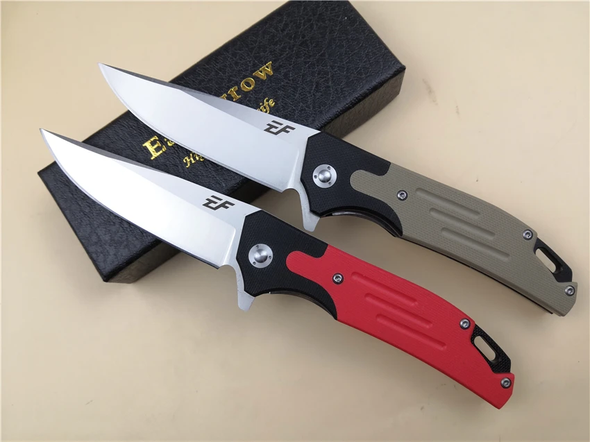 Eafengrow EF53 D2 складной нож g10 Ручка флип карманный/EDC/нож открытый/Кемпинг/утилита/нож выживания складной инструмент