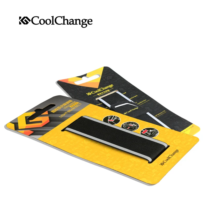 CoolChange Светоотражающие ремни безопасности для езды на велосипеде одноногий