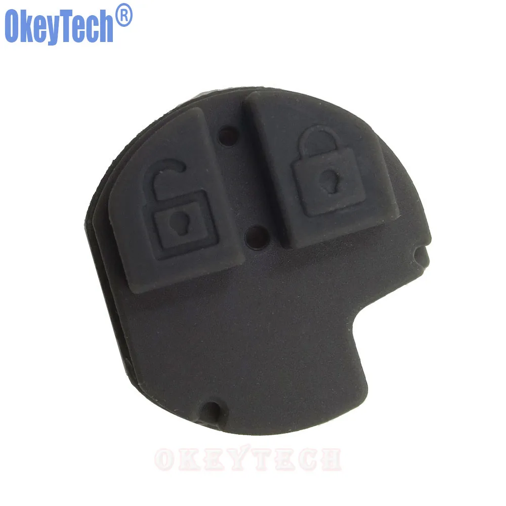 OkeyTech Новые 2 кнопки Автомобильный Брелок дистанционного управления с ключом