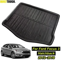 for ford focus mk3 hatchback hatch 2012 2013 2014 2015 2016 2017 2018 rear trunk boot matliner cargo tray floor carpet protector