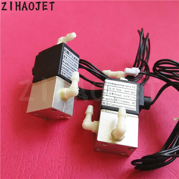 5pcs/lot JNF UV printer solenoid valve for Flora LJ3208 LJ320 Myjet Yongli Aifa Infinity plotter 3 ways ink 24V DC | Компьютеры и офис