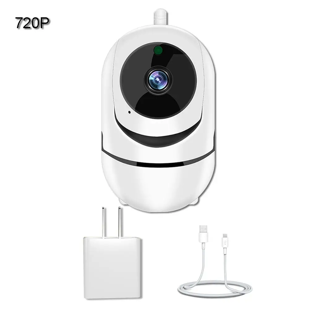 Set2 720P Детский монитор, Wi-Fi, детский видео монитор, облачное хранилище, мобильный телефон, дистанционное управление, двухстороннее аудио, детская плачевая сигнализация, камера безопасности - Цвет: Set2 720P