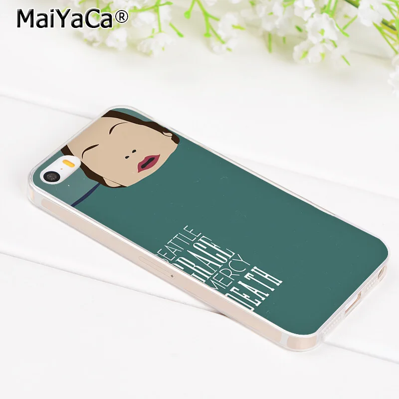 MaiYaCa милые гревые цитаты супер прозрачные мягкие чехлы для телефонов iPhone 8 7 6 6S Plus X