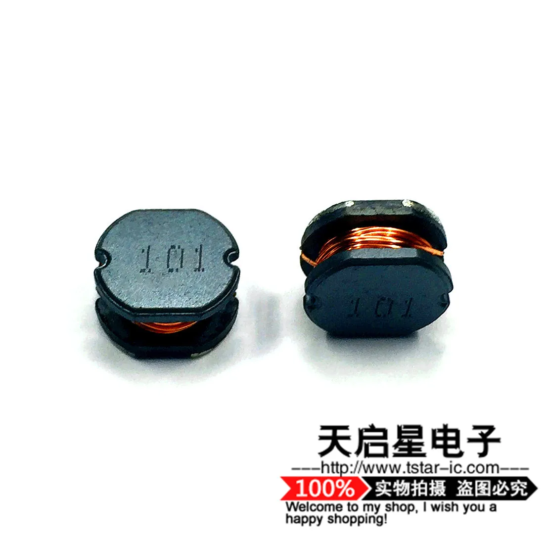 50 шт/SMD Силовые индукторы CD43 CD54 100UH печать: 101 4 5*4*3 2 мм/5 8*5 2*4 5 мм = 5X4X3 мм/CD54 8X5 2X4 -
