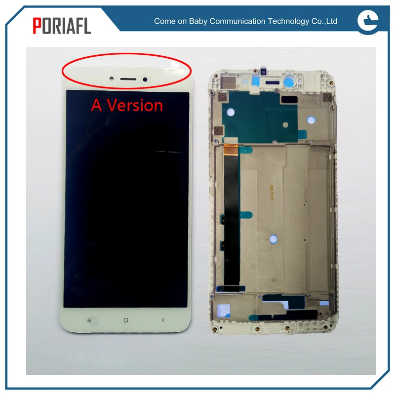 100% tested original For Xiaomi Redmi Note 5A Prime Pro LCD Screen Display + Touch Digitizer Assembly Y1 Lite with Frame | Мобильные