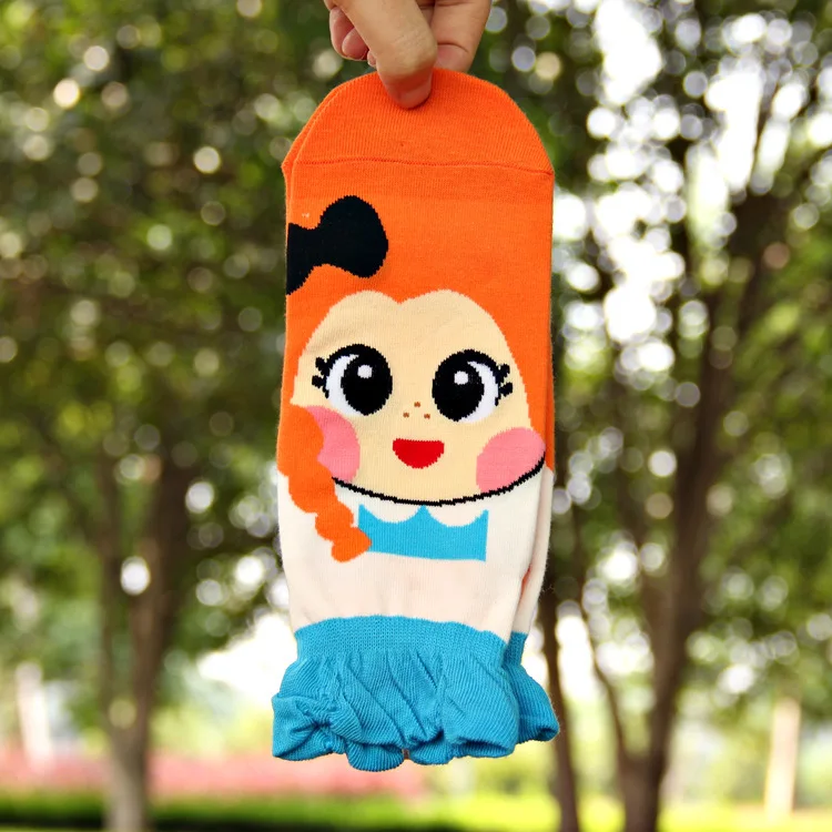 Милые носки принцессы kawaii harajuku 3d женские мужские новые японские корейские