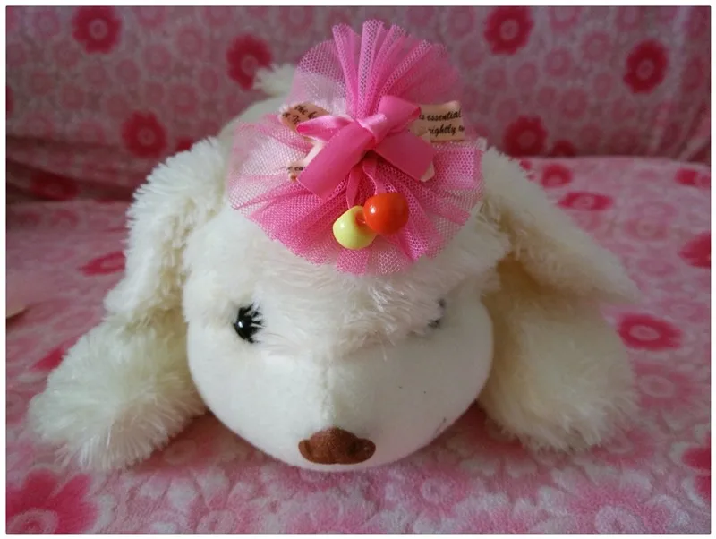 10 шт./лот оптовая продажа заколки для волос животных милый щенок