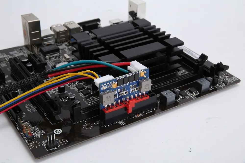20Pin 12 в 90 Вт Выход мини ITX DC ATX PC переключатель DC-DC ATX Pico PSU блок питания для компьютера
