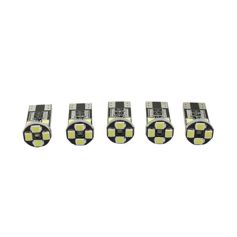 W5w LED T10 canbus автомобильный внешний свет 8 SMD авто дорожка багаж ячейка лампа 12 В Лада