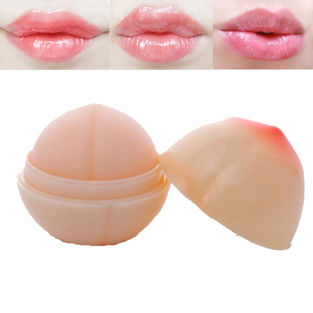 

beauty Peach Moisturizing Lip Balm Lipstick Lip Care makeup lip balm Chapstick RB004