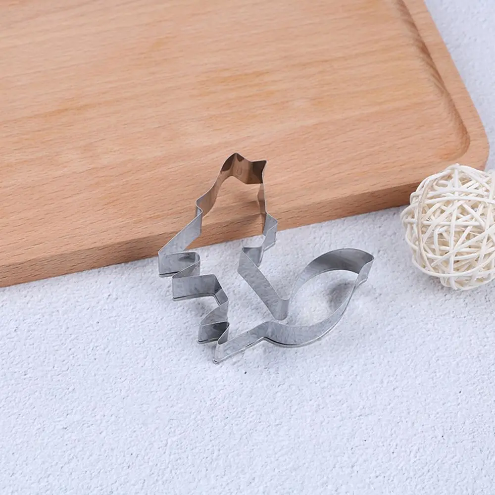 Инструменты для выпечки из нержавеющей стали печенье в форме леса животного лисы