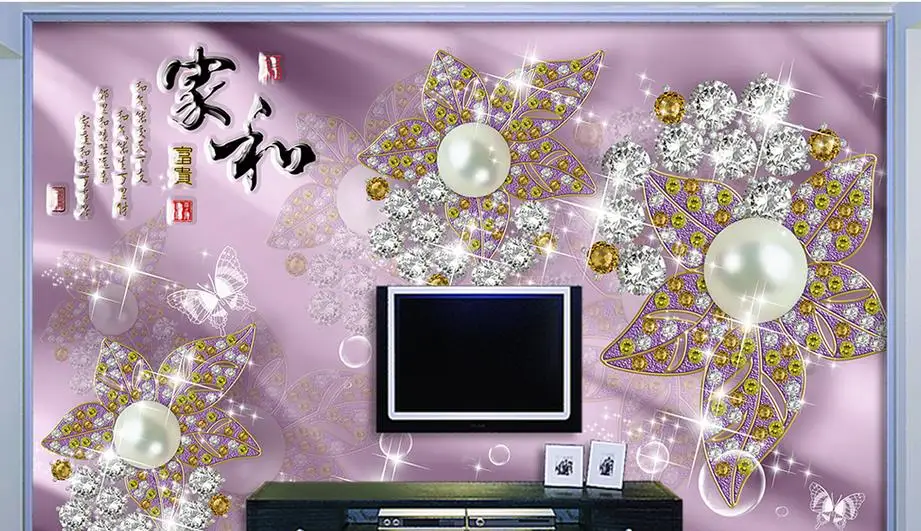 3d обои на заказ для гостиной спальни европейские украшения HDTV фоновые настенные