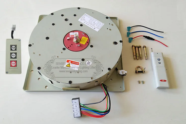 Хрустальный подъемник для люстры 100 кг 6 м освещения проводное - Цена: 44 663,38 руб.