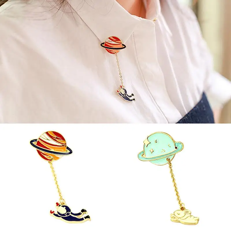 Женская брошка модная винтажная дизайнерская эмалированная с кроликом спейсер