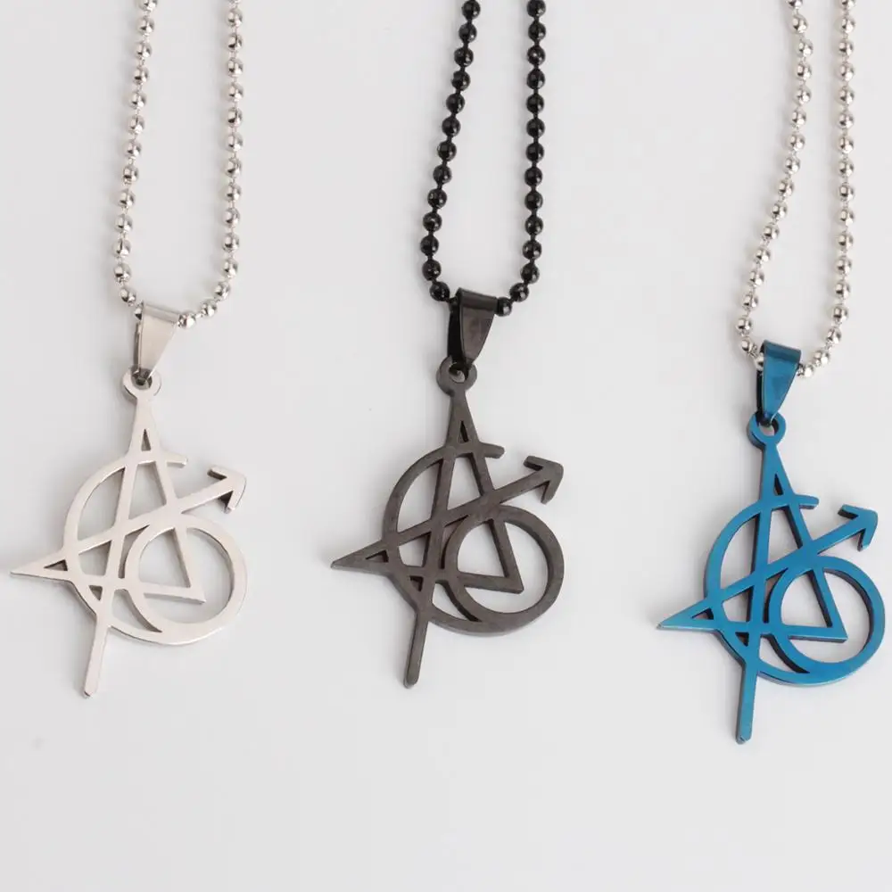 Porpular Jewelry Widow Ray Hawk Eye Six старшая Серебряная Татуировка ожерелье Классический Фильм
