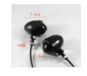 Фары указателей поворота передние и задние черные для Yamaha VStar 400 650 1100 1300 Virago Xv 250 535