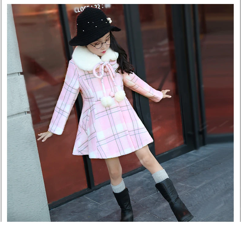 2016 мода зима детские Корейского бренда одежда для девочки с длинным рукавом