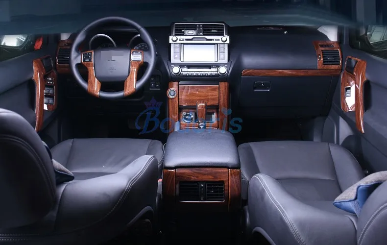 Хромированные Декоративные Накладки для салона автомобиля Toyota Land Cruiser 150 Prado LC150