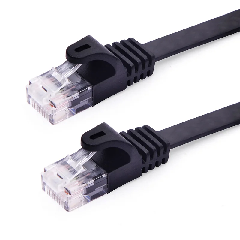 0 3 м 1ft 5 1 2 плоский Cat5e черный Ethernet RJ45 сетевой патч кабель|cable technology|cable skincable base |
