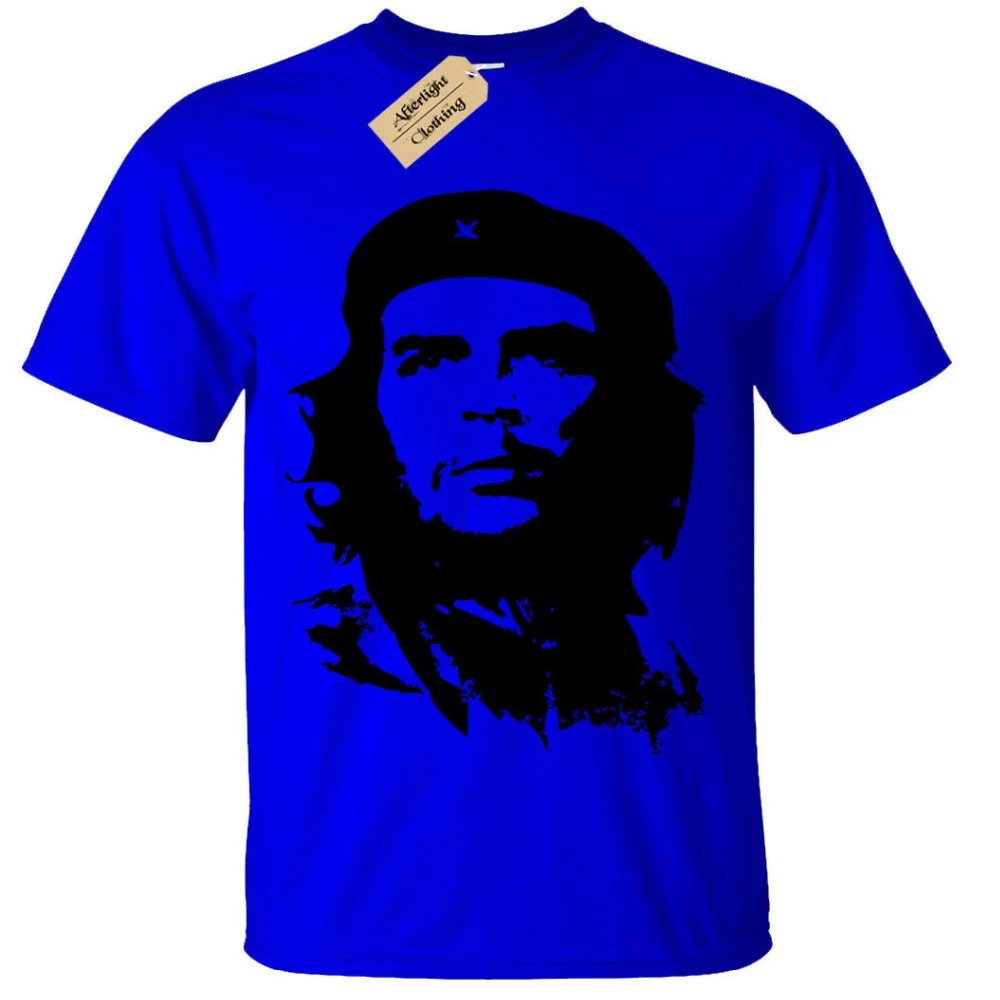 Мужская футболка с принтом в виде экрана Che Guevara недорогие дизайнерские футболки