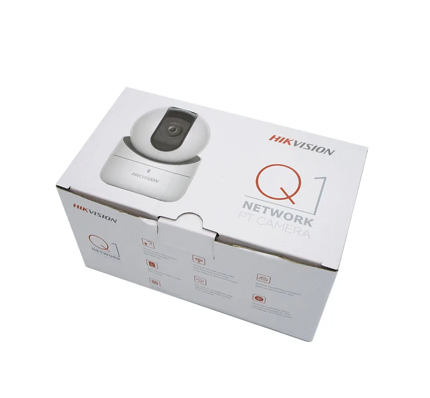 Камера видеонаблюдения Hikvision сетевая мини камера Wi Fi 2 МП CMOS PT IP встроенный