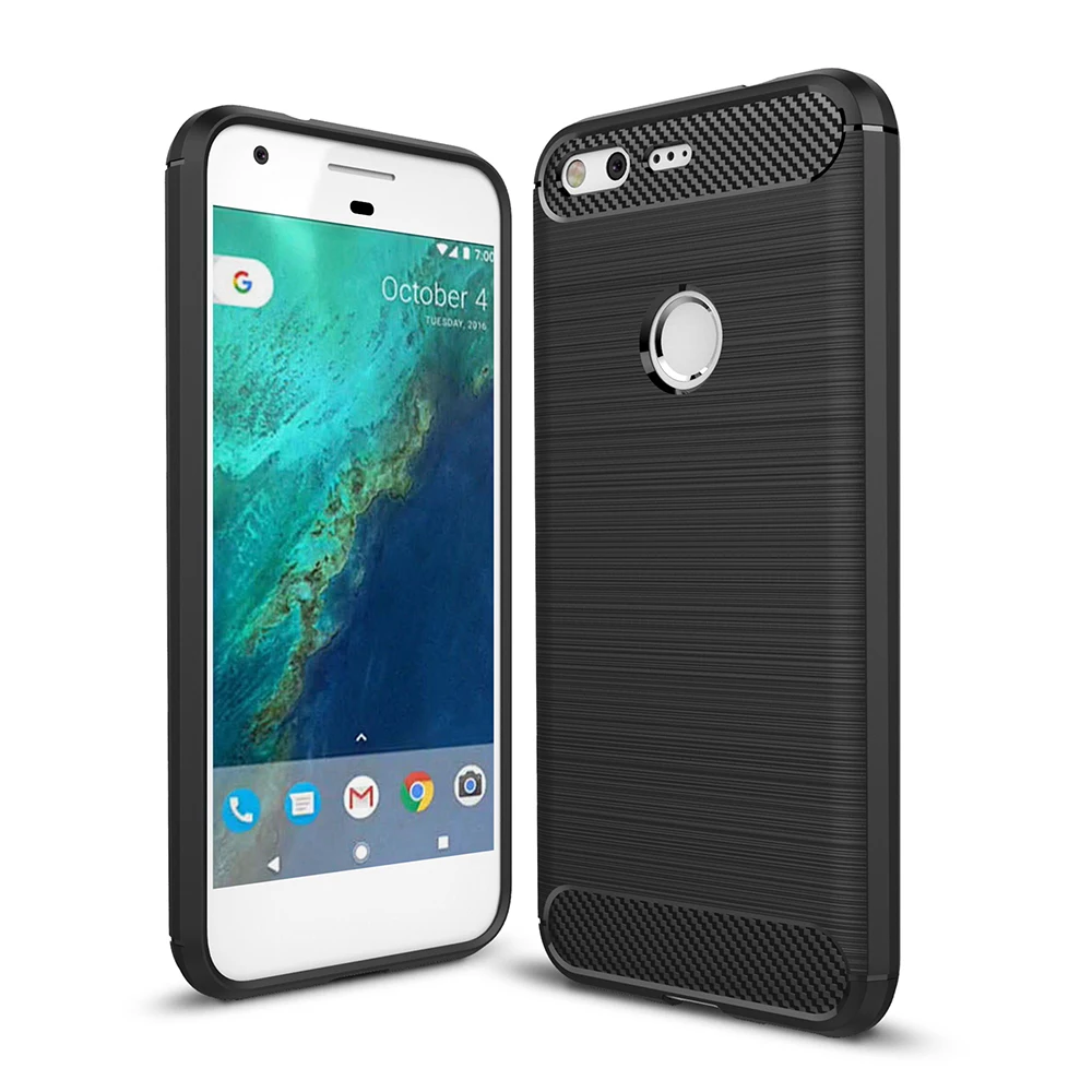 Чехол для Google Pixel Мягкий Силиконовый ТПУ Fundas Pixel2 броня задняя крышка корпус htc 2 XL