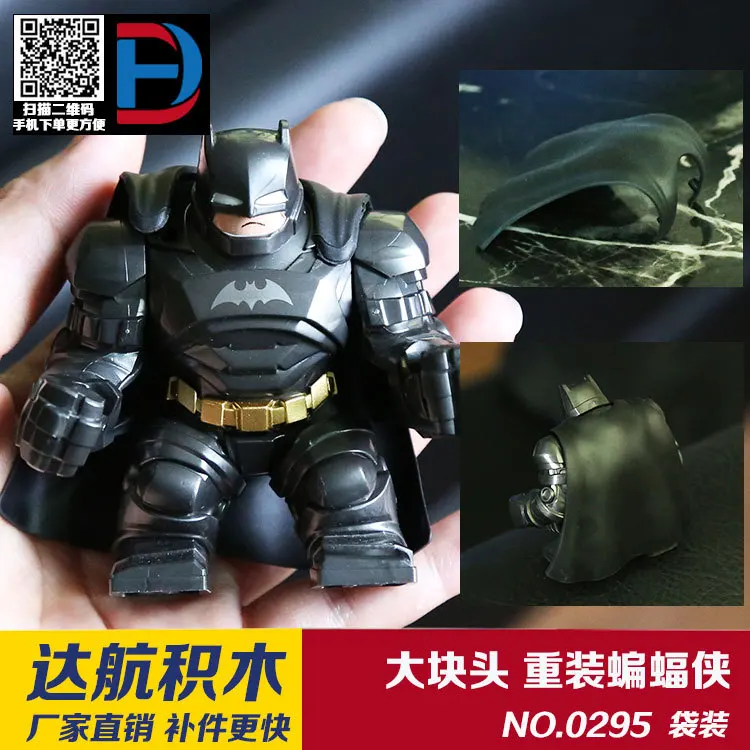 Мини Халк Бэтмен экшн фигурки кукол Marvel Супер Герои строительные блоки игрушки