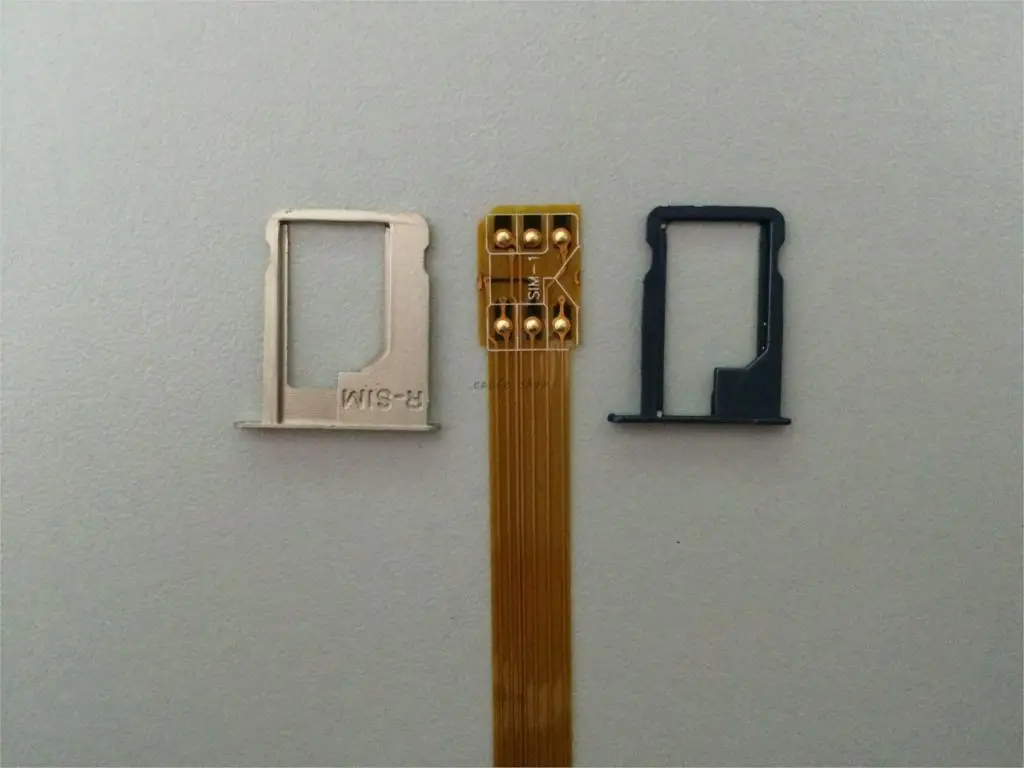 Лидер продаж! Двойной адаптер для 2 sim-карт для Android для iPhone 5 5S 6 6plus адаптер для Nano sim-карты