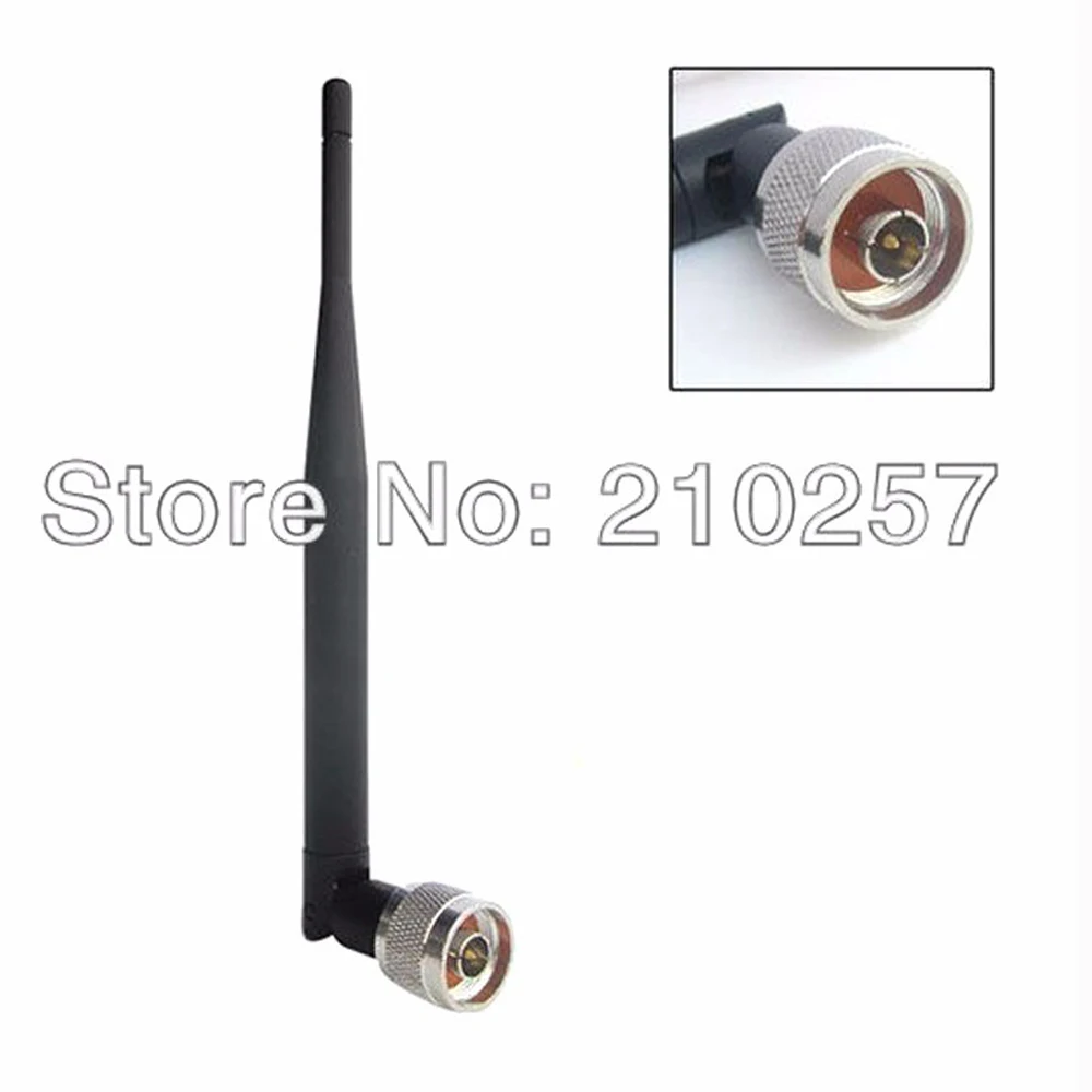 1 шт. 2 4 ГГц Wifi антенна N штекер 5dbi для ZTE ZXV10 W815 W815n беспроводной AP правый угол разъем