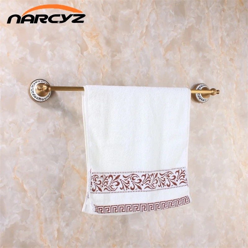 Одинарный настенный держатель для полотенец 60 см 9064 к|bar towel holder|towel barbathroom accessories |