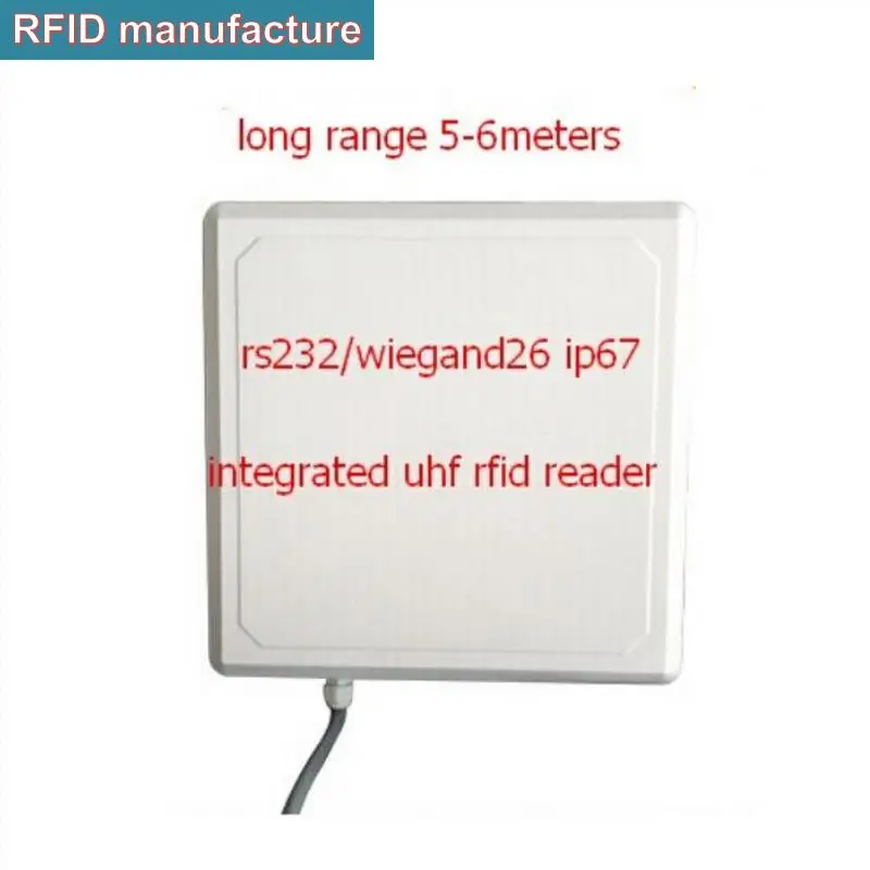 Автомобильная парковка склад контроль доступа wiegand26 rs232 длинный диапазон uhf rfid