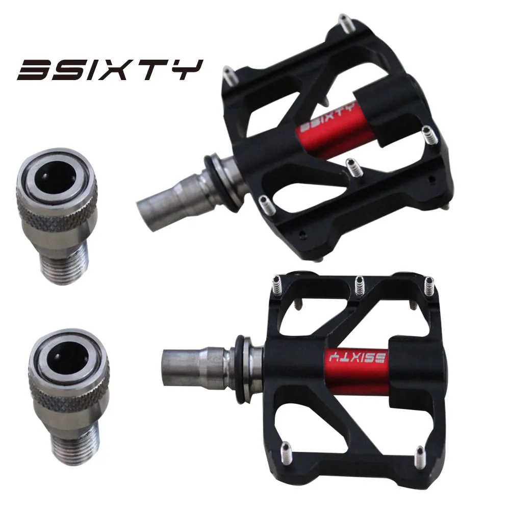 Велосипедные педали 3SIXTY Titanium Ultralight для Brompton 220 г / пара|Педаль велосипеда| |