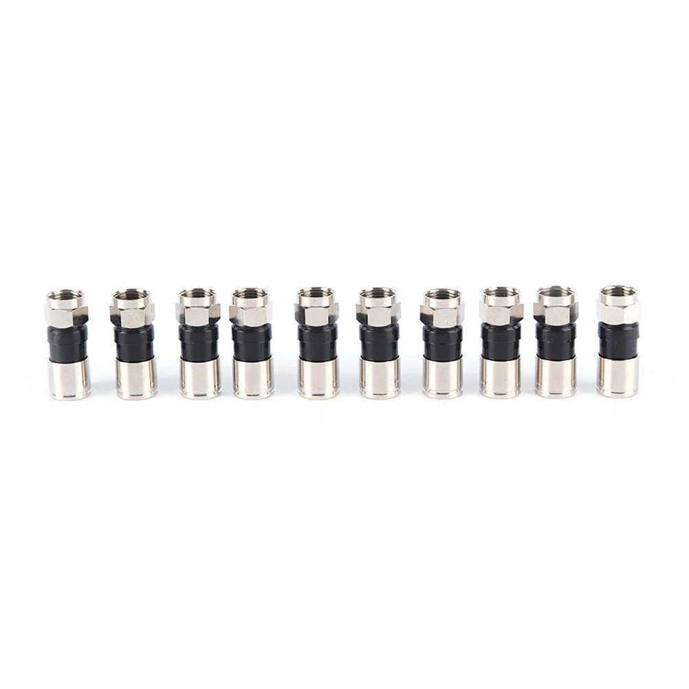 Высококачественный 1/10 шт. Новое поступление RG6 F Тип сжатия 2 7 см Зажим уплотнение