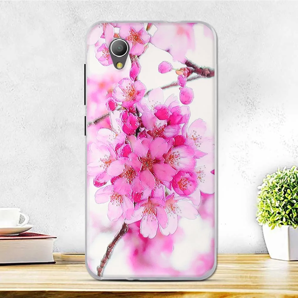 1 Чехол для Alcatel 1 5033D чехол Мягкая силиконовая задняя накладка из ТПУ чехол для Alcatel1 5033 чехол с цветами и милыми животными для Alcatel 1 чехол для телефона s - Цвет: 1