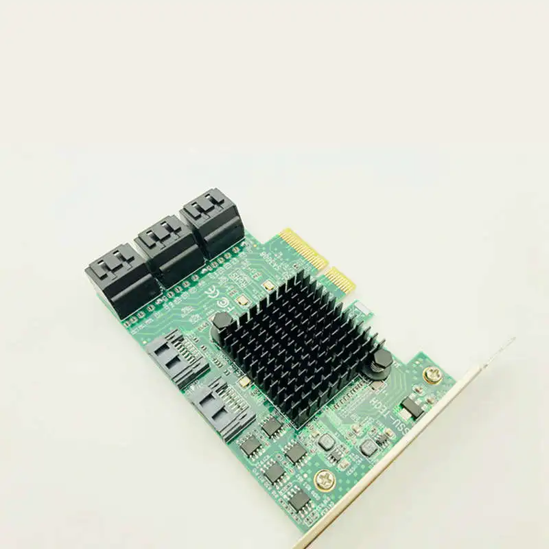 Pci-E Pci Express для Sata 3 0 Iii 6 ГБ карточка контроллера SSD Pcie 8 портов Sata3.0 адаптер Raiser