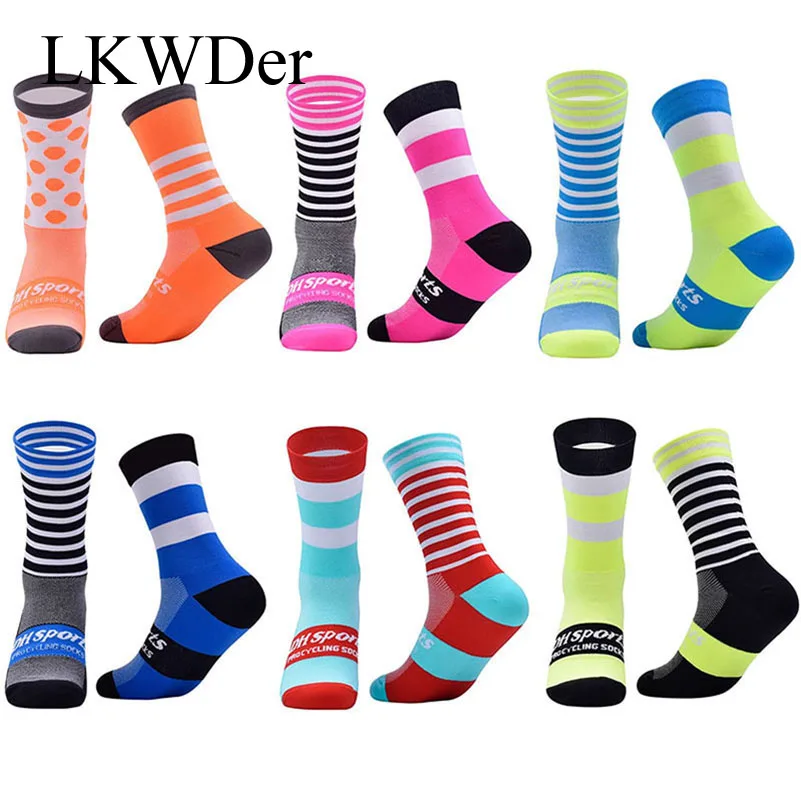 Excellent Quality Professional Sporting Socks Women Breathable Comfort Happy Socks Calcetines Compression Socks