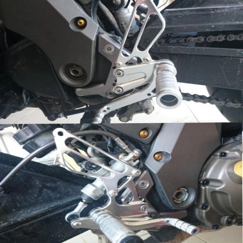 Для Kawasaki Z750 Z 750 2004 2005 2006 подножек CNC алюминиевые мотоциклетные подножки для ног
