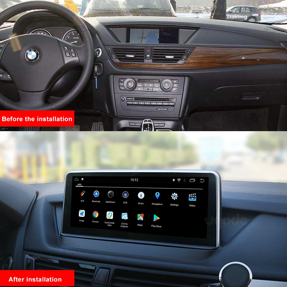 Ugode Android 9 0 Автомобильный GPS Navi плеер для BMW X1 E84 (2009 2015) без оригинального экрана