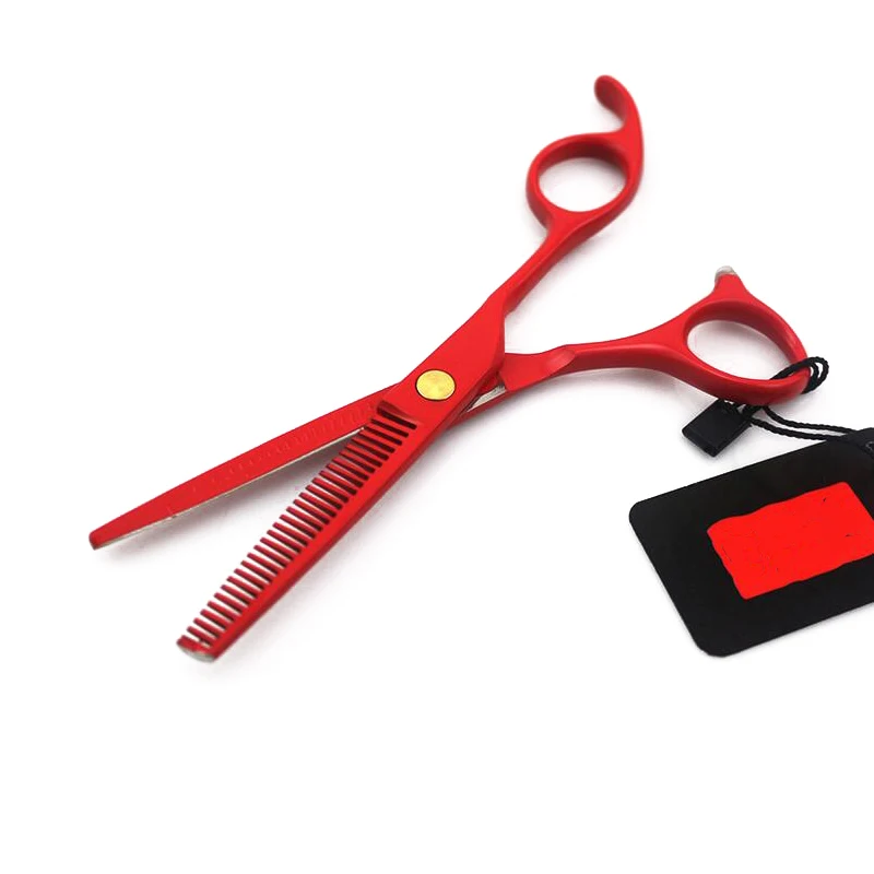 FH 20191 5 дюймовые ножницы с красной краской Парикмахерские ножницы|hairdressing scissors|scissor