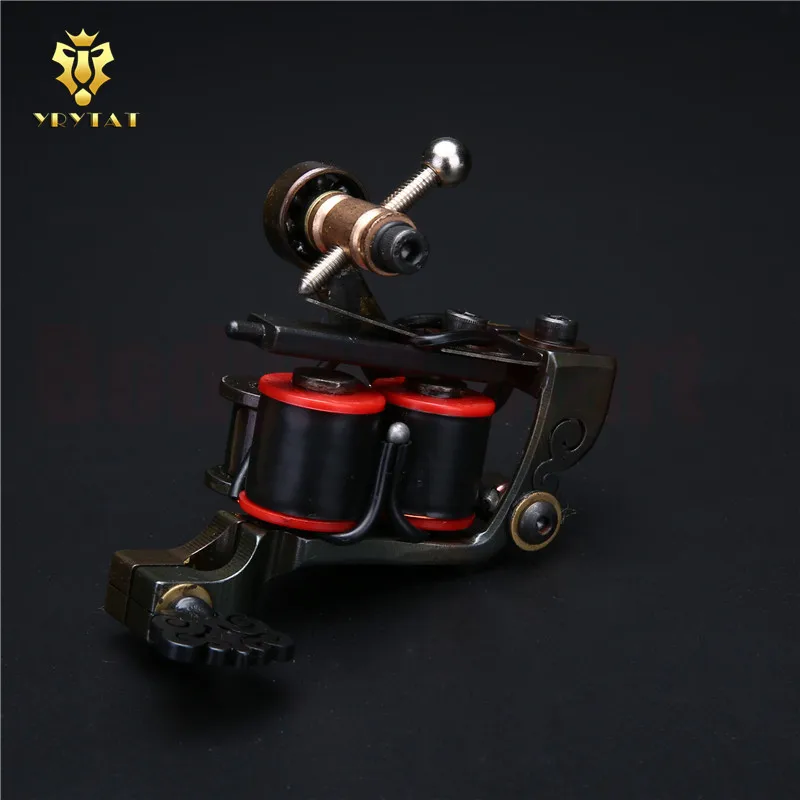 Новинка ручная работа железный 10 обмоток катушка вкладыш/шейдер тату пулемет 25