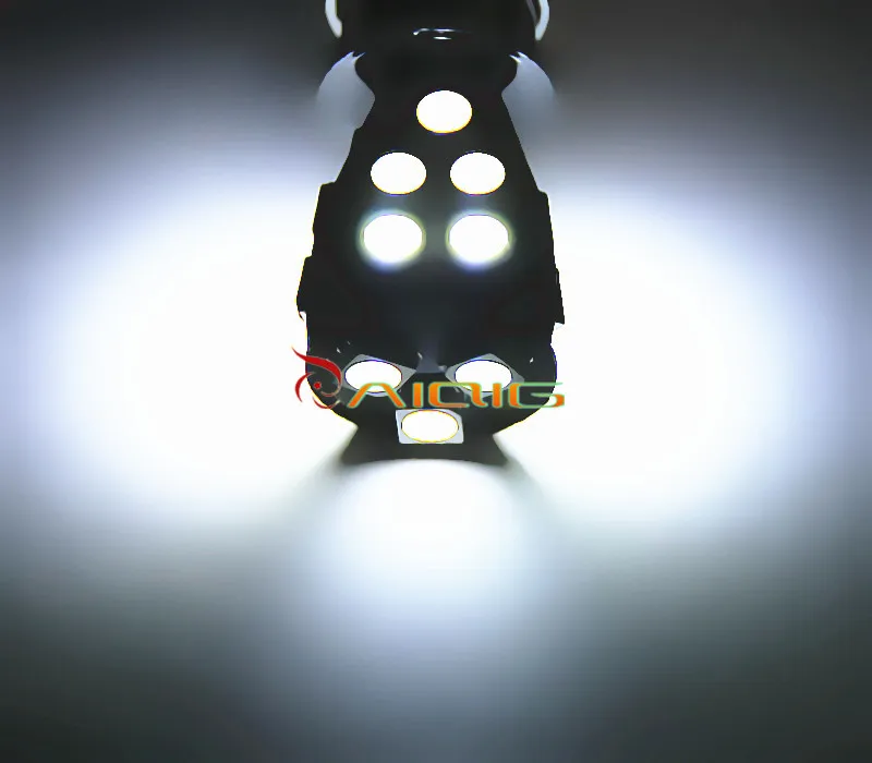1157 BAY15D 18 SMD белый/красный CANBUS OBC без ошибок сигнала P21/5 Вт светодиодный