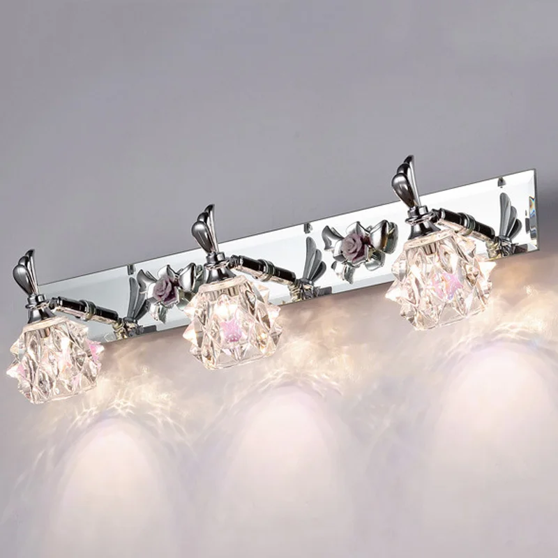 

Order Wall Light Double Color White/Yellow LED Mirror Light Mini Style White LED Modern Rotatable Wall Lamp Lampada